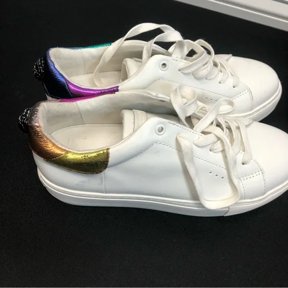 Kurt Geiger metallic rainbow heel sneakers, good condition - Picture 3 of 14